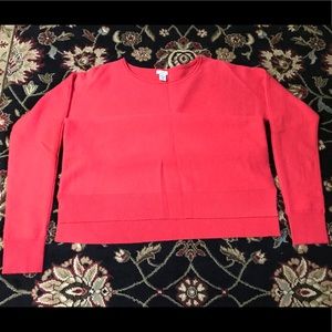 Cashmere Blend Sweater Red